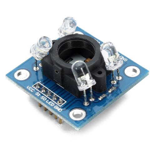 TCS3200 RGB Color Sensor Module with White LEDs (GY-31)